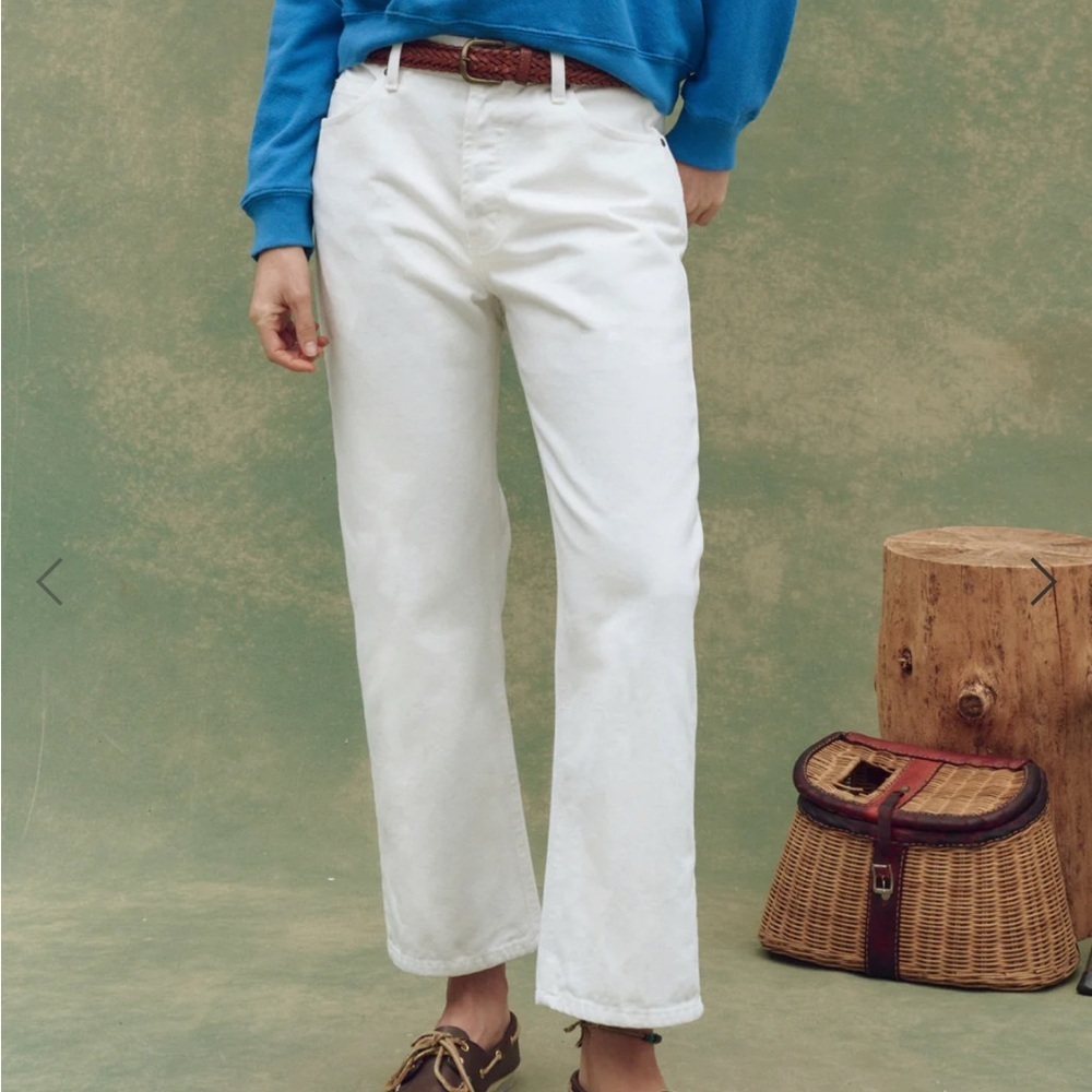 NWOT The Great The Wayne Jeans Neutral Color Size 28